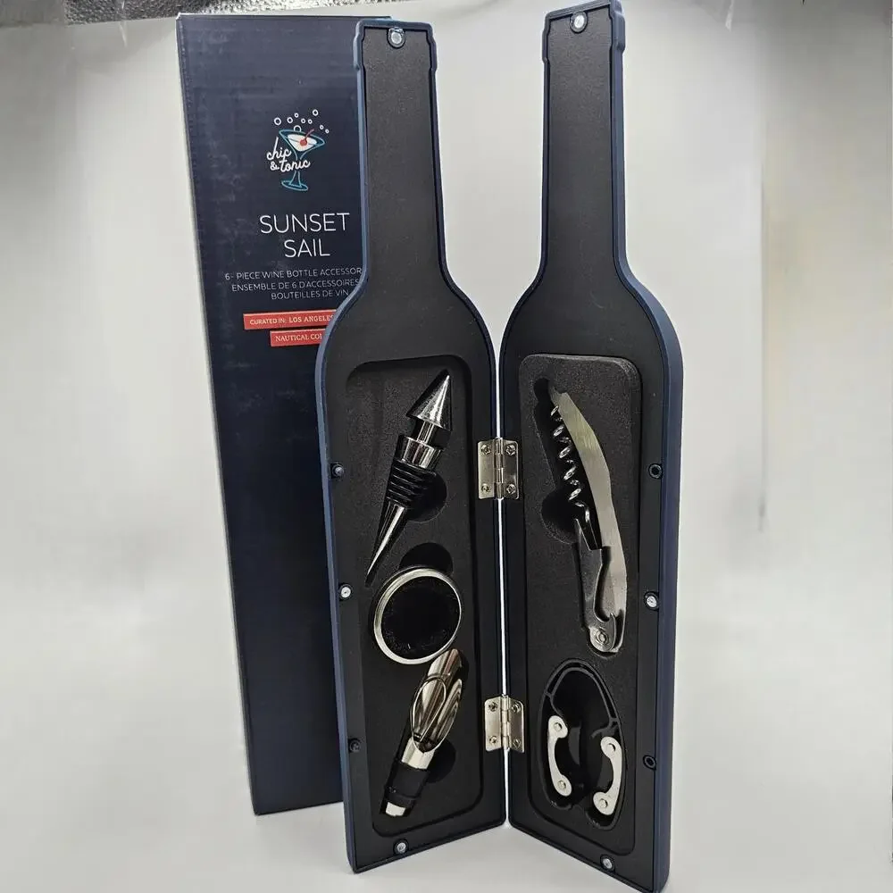 Chic & Tonic 6‎ Piece Wine Bottle Opener Accessories
